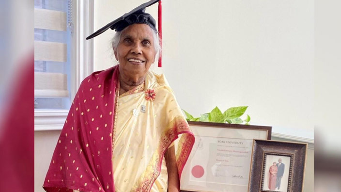 87 yaşında öyle bir şey yaptı ki...