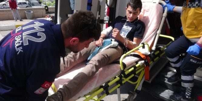 Aksaray’da bıçakla yaralama