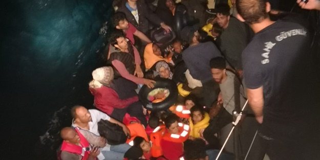 88 düzensiz göçmen yakalandı