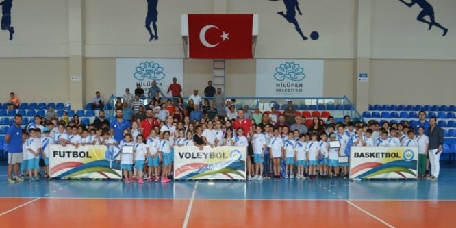 Nilüfer’de bini aşkın çocuk sertifika heyecanı yaşadı