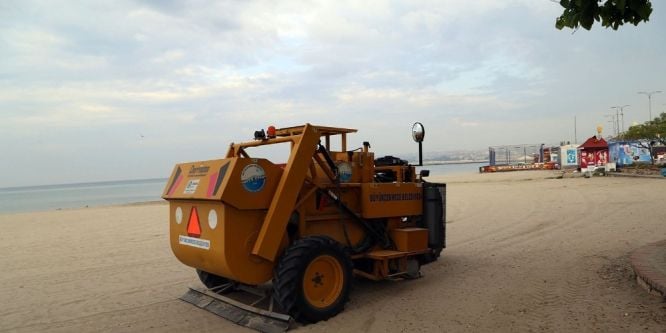 Büyükçekmece’nin plajları yaz mevsimine hazır