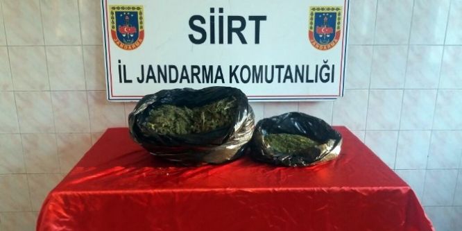 Siirt'te uyuşturucu operasyonu