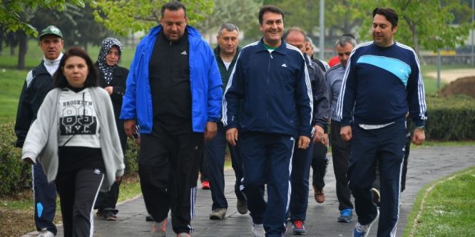 Osmangazililer güne sporla başlıyor