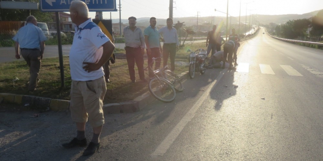 Kula’da trafik kazası: 2 yaralı