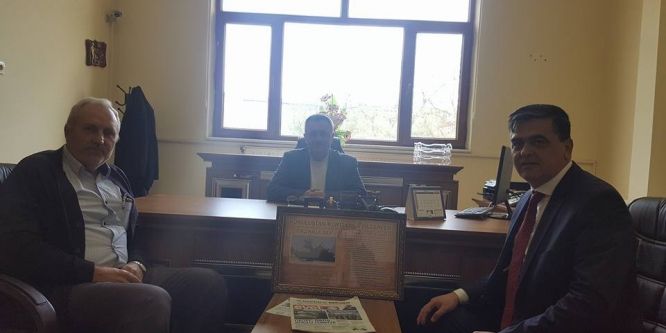 Başkan Yalçın’dan tekstil atölyesine ziyaret