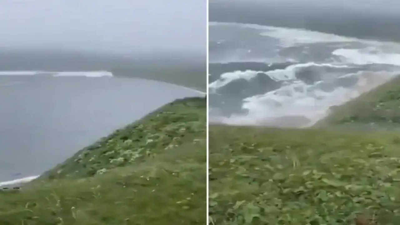 8.8’lik deprem sonrası olay görüntü! Günler sonra ilk defa ortaya çıktı