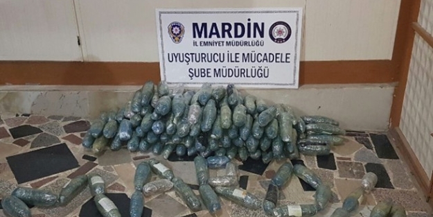 89 kilo esrar ele geçirildi