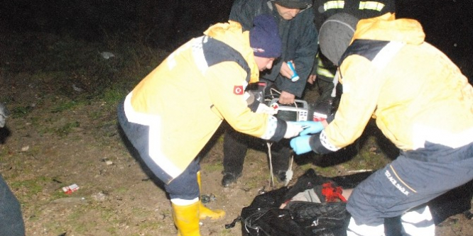 Tekirdağ'da otomobil dereye uçtu: 1 Ölü