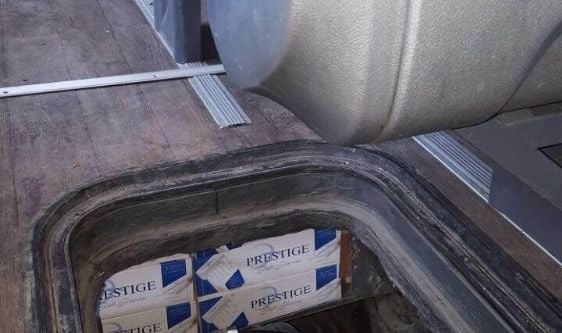 12 bin 500 paket sigara ele geçirildi