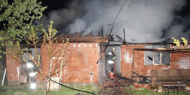 Safranbolu’da ev yangınları