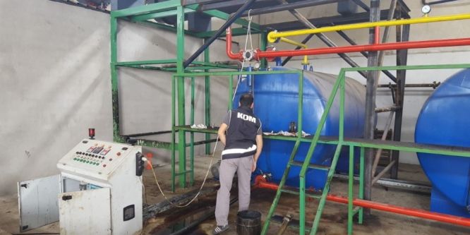 9 bin litre kaçak akaryakıt ele geçirildi