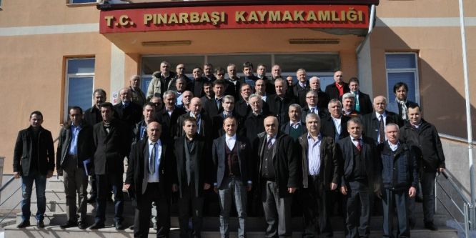 Kaymakam Nebi Çanga, ziyaretçilerini ağırladı