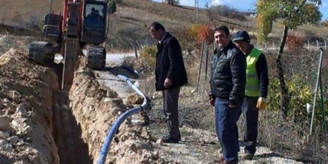 Beyşehir bahçe evleri suya kavuştu