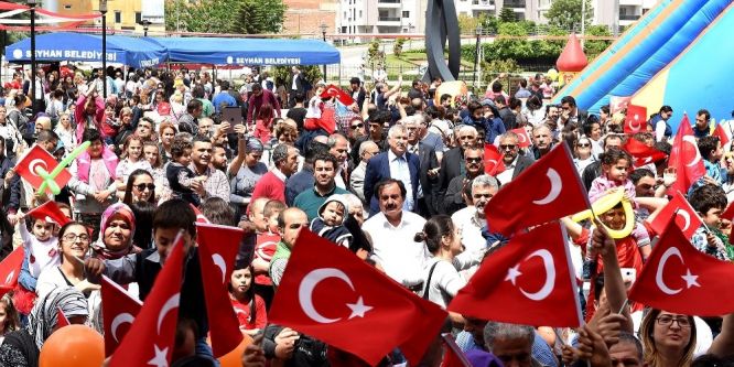 Çocuklar 23 Nisan Şenliği’nde buluştu