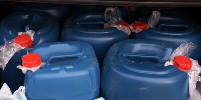 210 litre asit anhidrit ele geçirildi