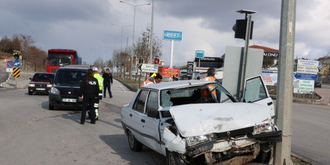 Yozgat’ta trafik kazaları: 1 yaralı
