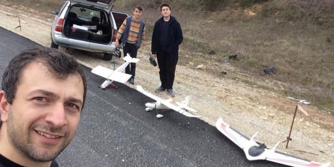 Model uçak gençlerde merak konusu oldu
