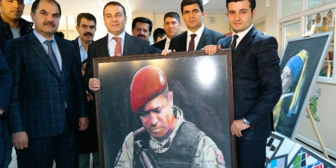 Van Erciş’te resim sergisi