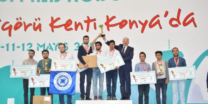 11. uluslararası robot yarışması sona erdi