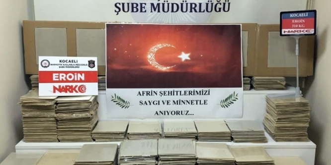 Kocaeli’de son 1 aylık uyuşturucu bilançosu