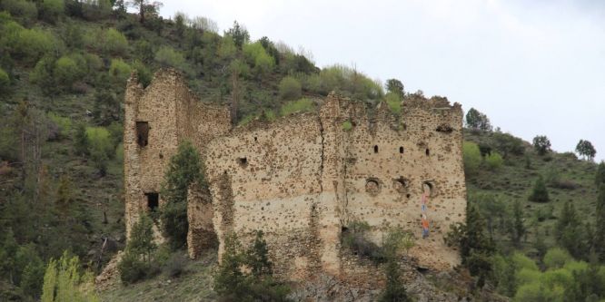 Hovak Kalesi yıkılmaya yüz tuttu