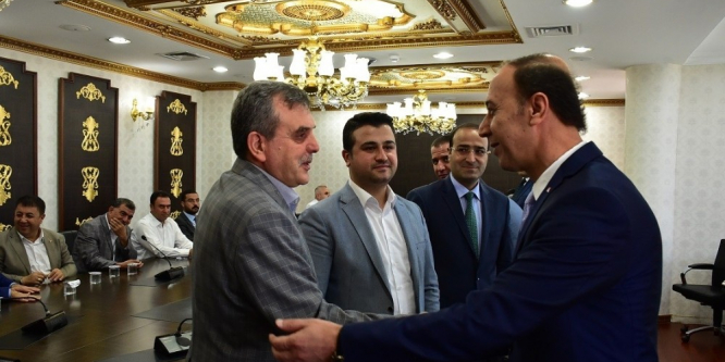 AK Parti Teşkilatı Vali Erin ile buluştu