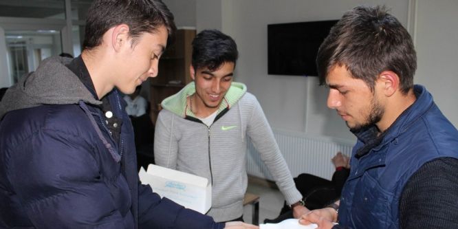 Müftü Yardımcısı Şavlı gençlerle bir araya geldi