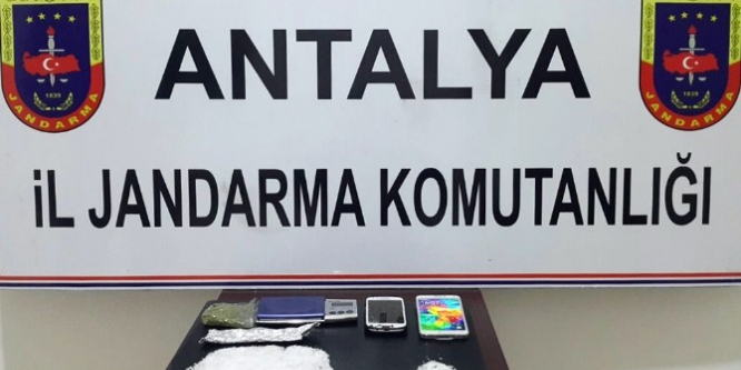 Manavgat’ta uyuşturucu operasyonu