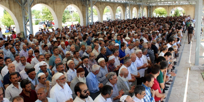 Başkan Yardımcısı Hasan Kızılbay’ı binlerce kişi uğurladı