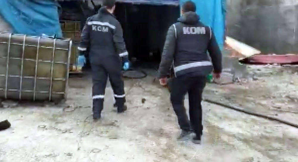 9 bin 236 litre kaçak akaryakıt ele geçirildi 
