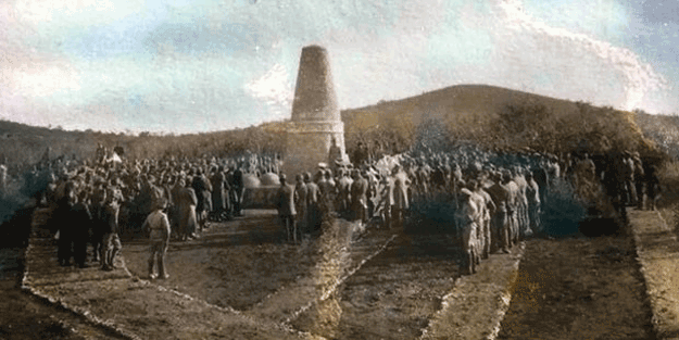 9 bin 700 km ötede şehitlik