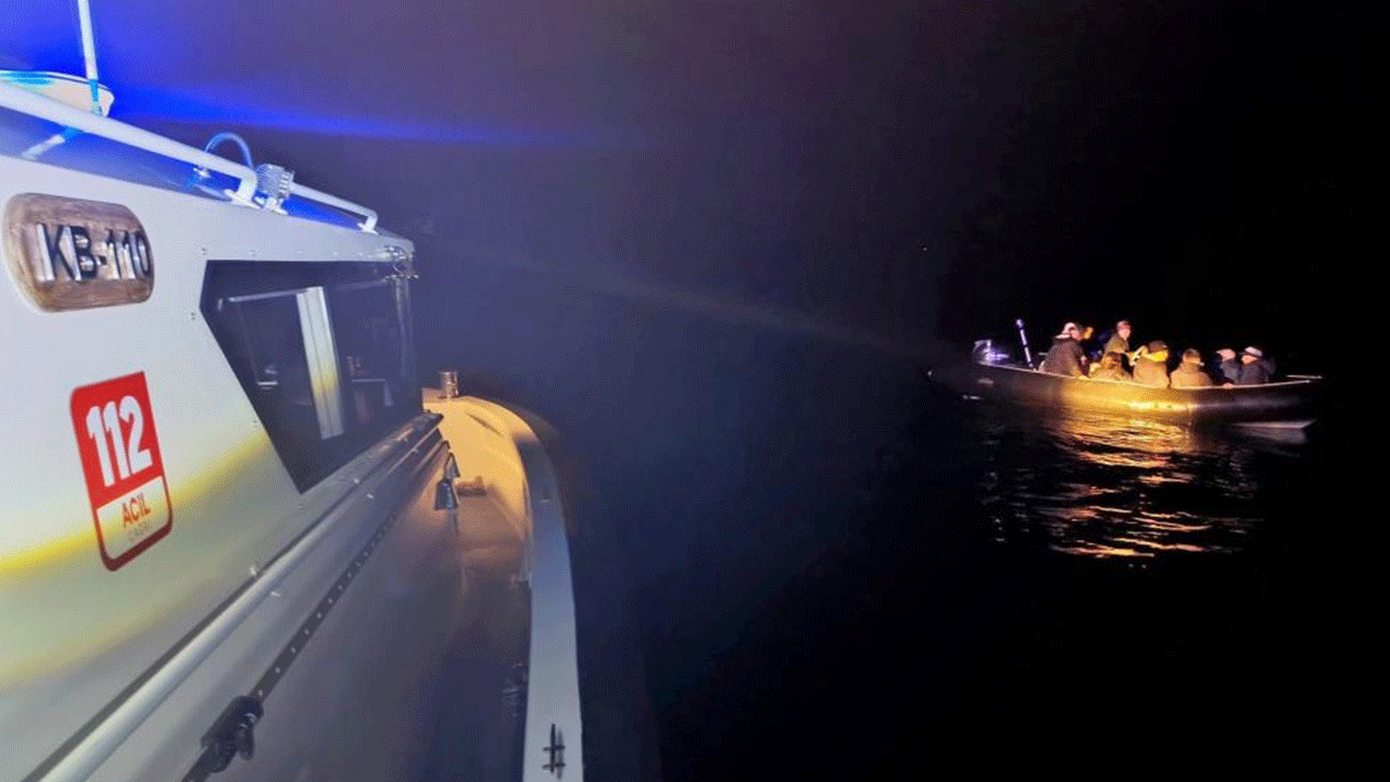 9 göçmeni Türkler kurtardı