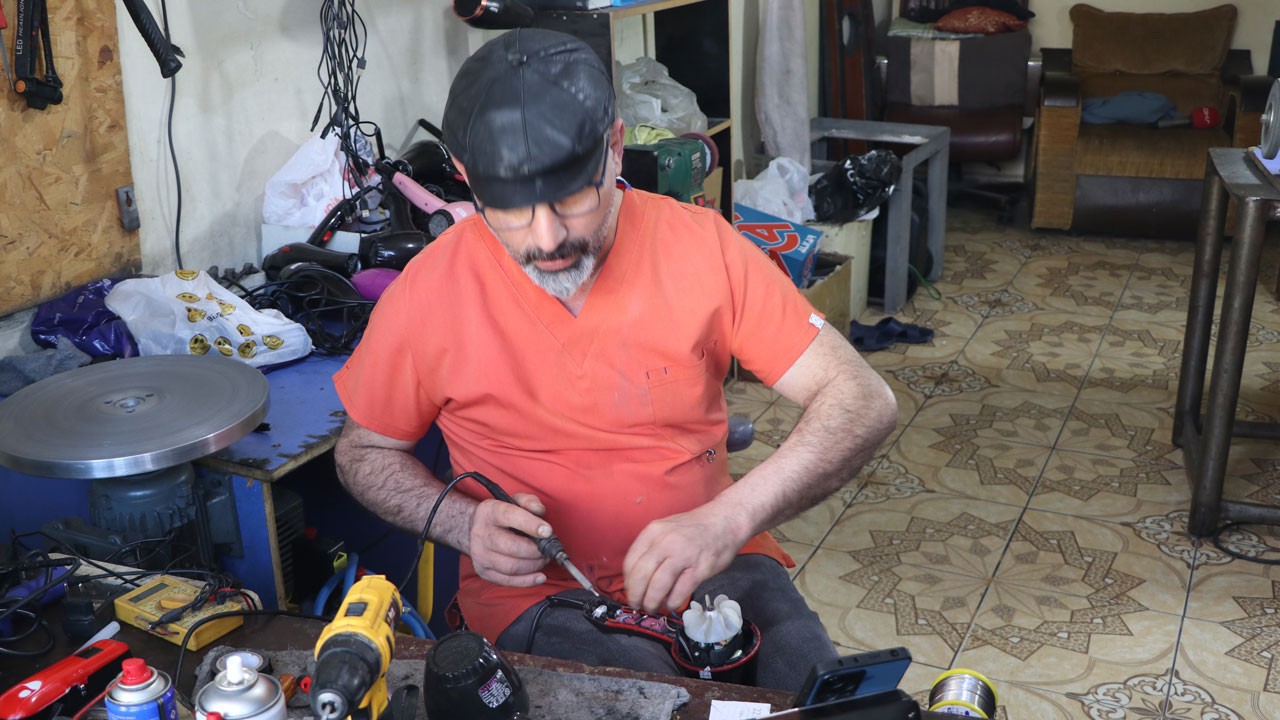 9 metrekarelik dükkanda 35 yıllık emek!