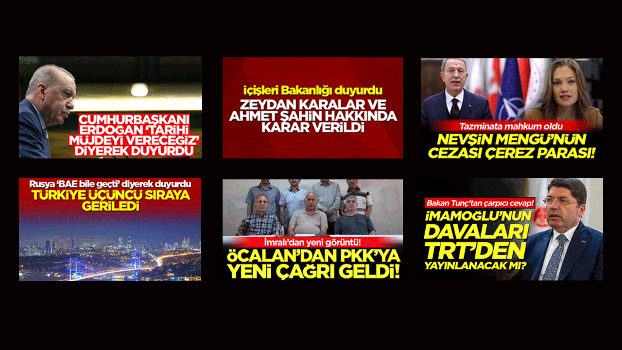 9 Temmuz 2025! Bugünün gündeminde neler vardı?