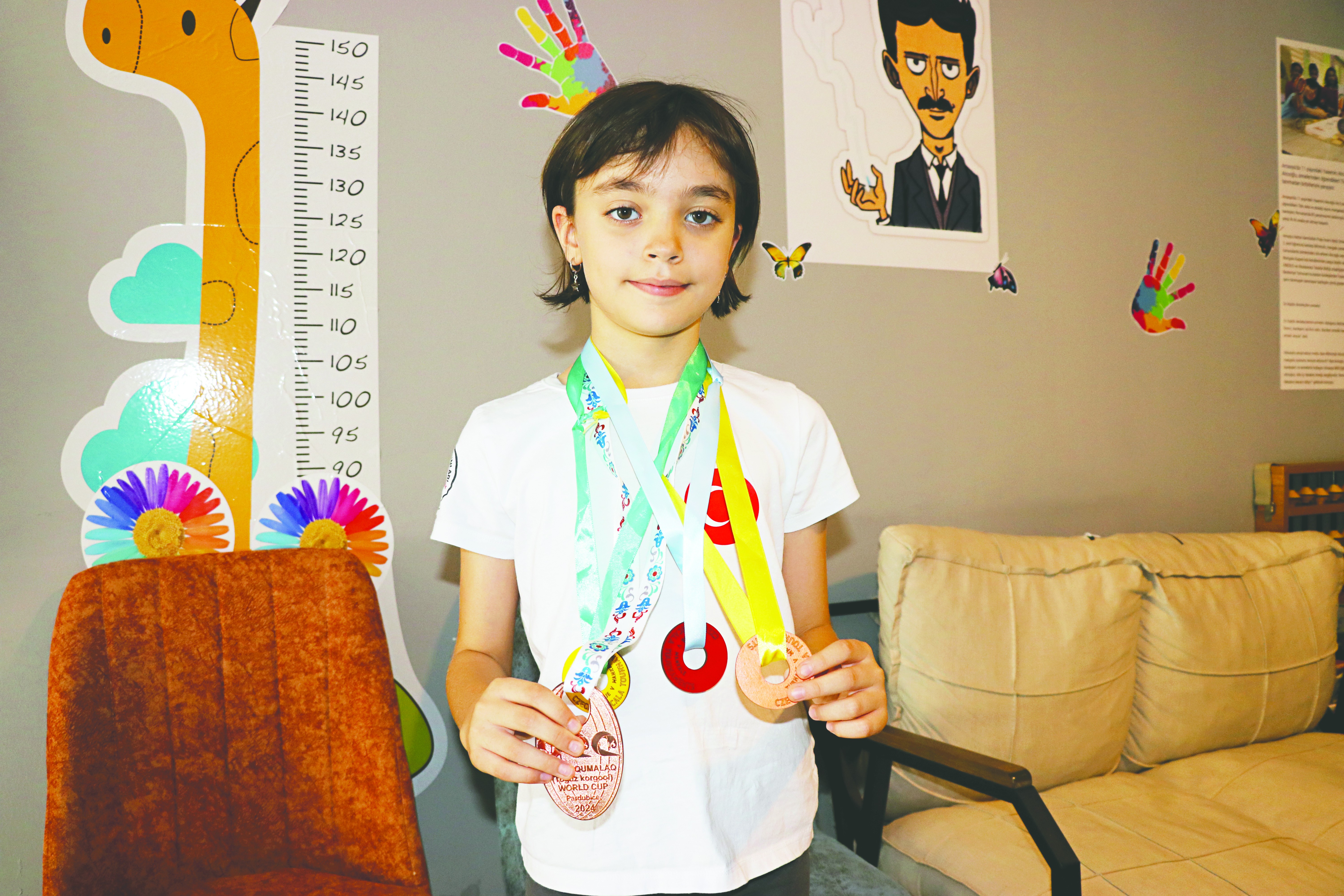 9 yaşında Dünya Zeka Oyunları Şampiyonu