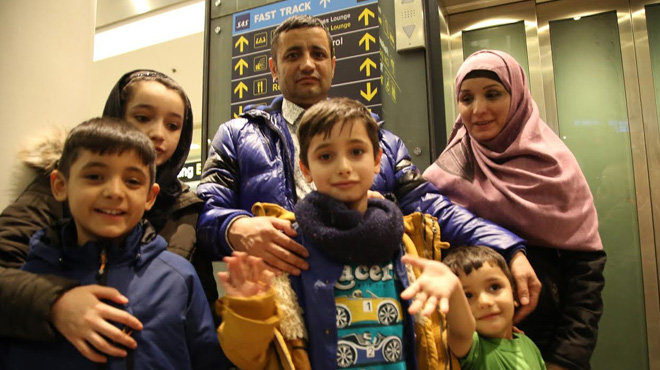9 yaşındaki Samir, Kızılayın çabalarıyla Danimarkadaki ailesine kavuştu
