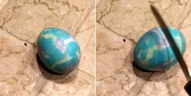 9 yıllık yumurtanın içini açtılar!