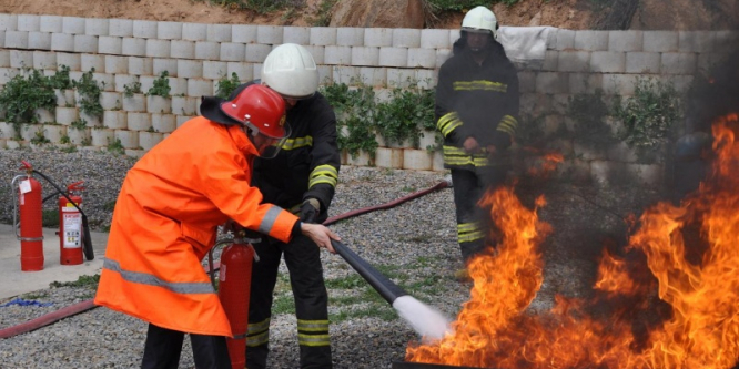 58 bin kişiye yangın eğitimi verildi