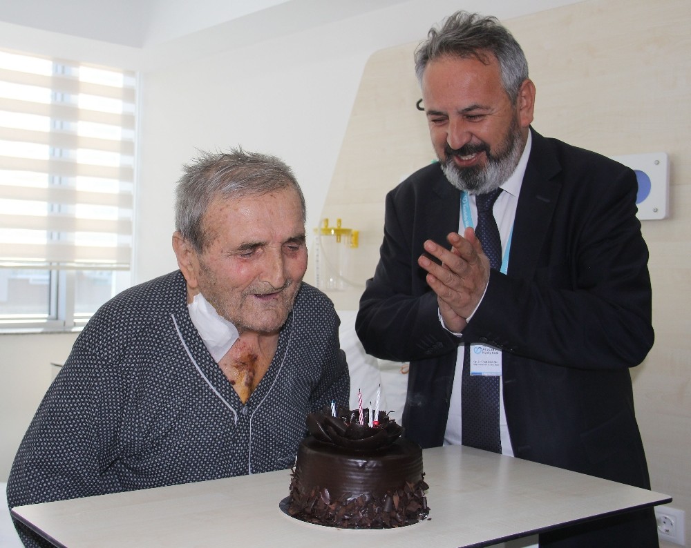 90 yaşına bastığı gün yeniden doğdu 