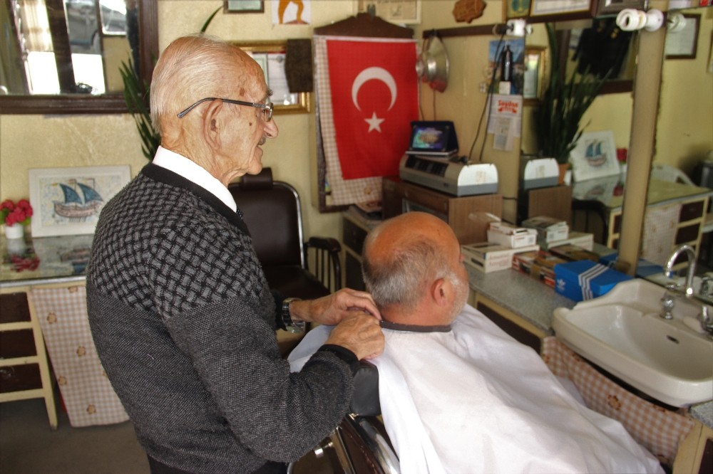 90 yıllık çınarın 78 yıllık meslek aşkı 