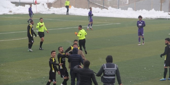 Sahada olay çıktı