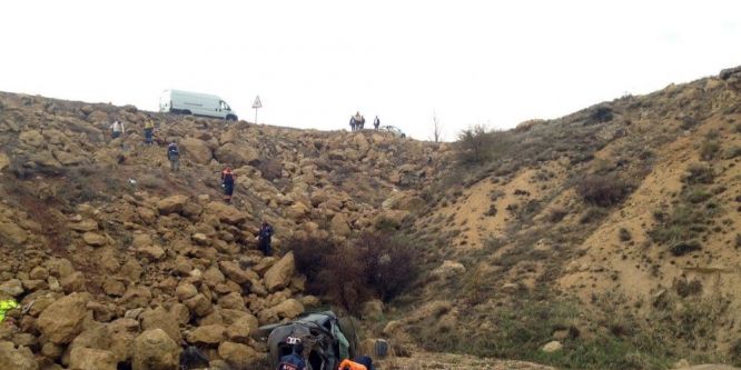 Akçadağ’da feci kaza: 1 yaralı