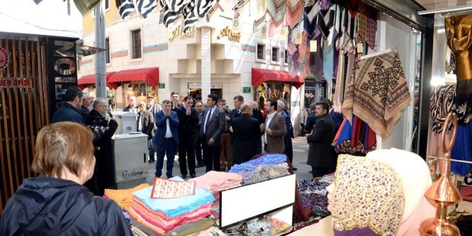 Bursa’da çarşılar dualarla açılıyor