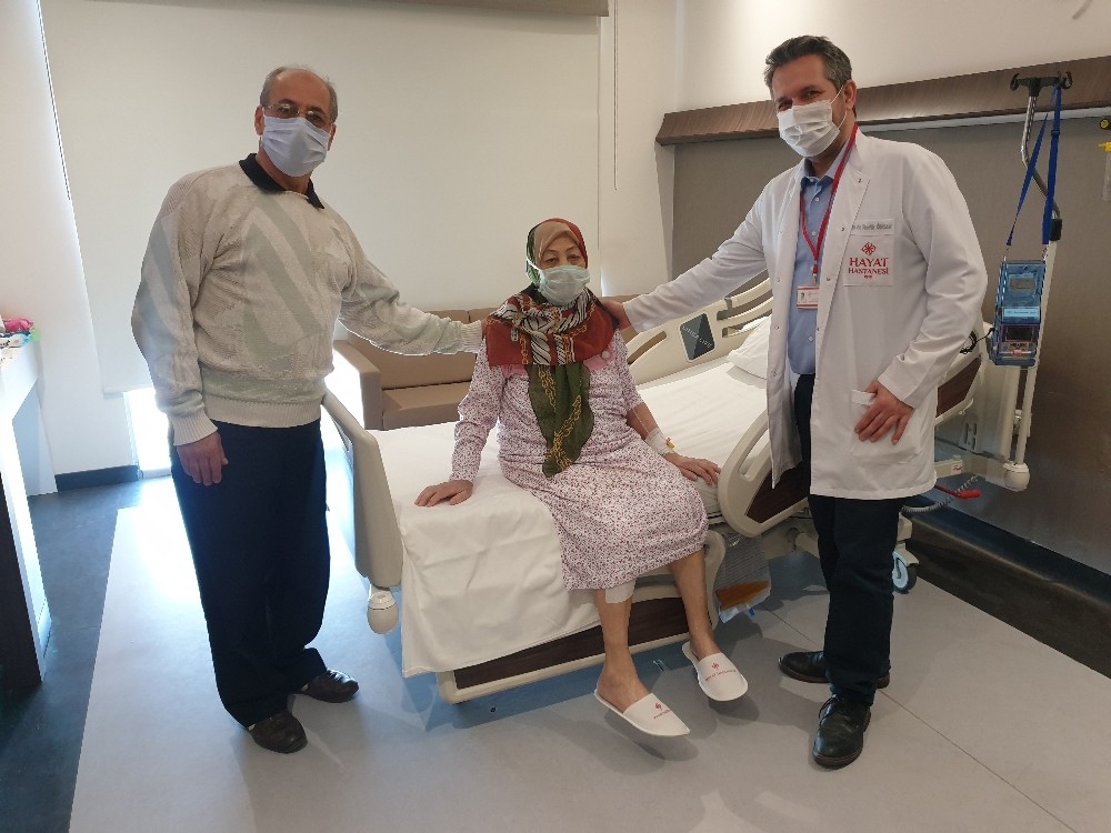 91 yaşındaki hasta ameliyatla şifa buldu 
