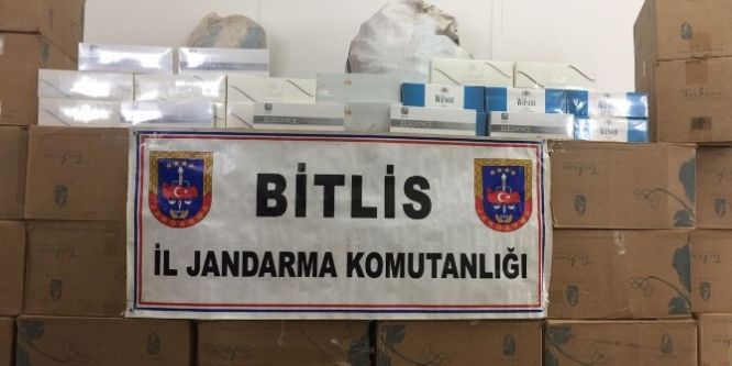 34 bin 500 paket kaçak sigara ele geçirildi