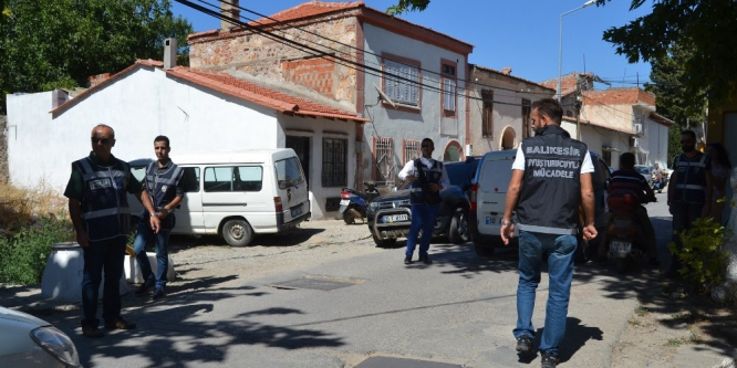 Ayvalık’ta ‘Narko 2’ operasyonu