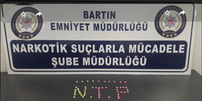 Bartın’da uyuşturucu operasyonu: 1 tutuklama