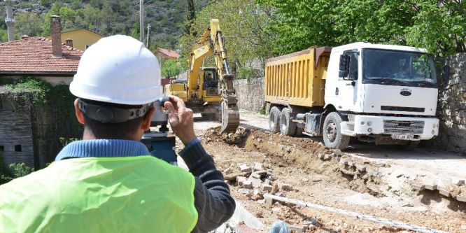 Akseki’de 2 mahalleye kanalizasyon geliyor