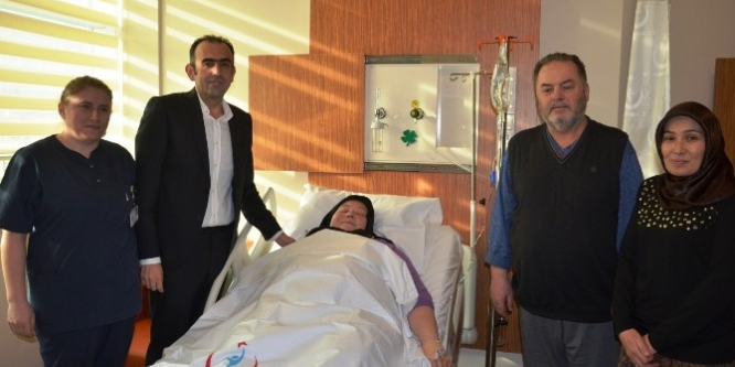 Ordu'da Fatsa Devlet Hastanesi doktorlarından başarılı operasyon