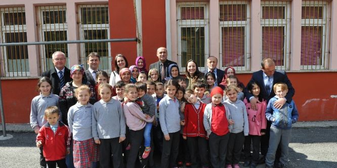 Yayla çocukları havuzla buluştu